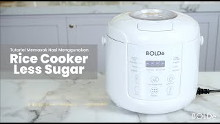 Cara Memasak Nasi Dengan Mode Less Sugar