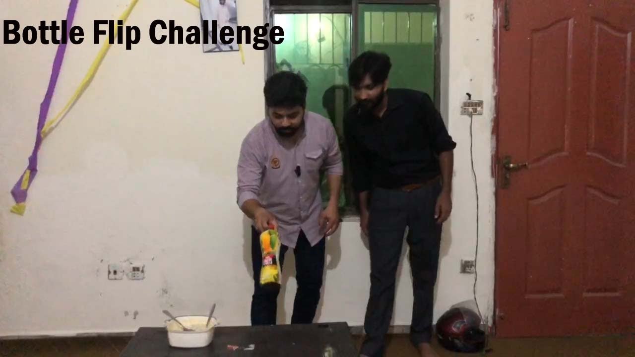 FLIP BOTTLE CHALLENGE [ KB FUN ] - YouTube