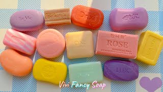 ASMR SOAP Cutting/Dry Soap/Satisfying Sound ASMR/No Talking/Colorful Soaps