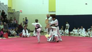 Tae Kwon Do Board Breaking Black Belt 2nd Dan Test