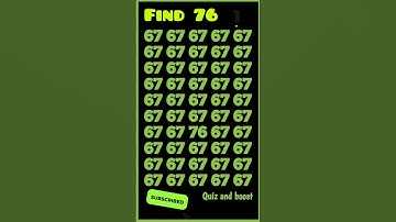 Find The ODD 👉76| #Quizandboost 🔥 | #Find The Odd One Out | #Observation Skill 🦅 | #Brain test🦁