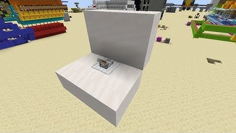 Redstone Advent Calendar 2020! (Simple Useless Machine [day 1])