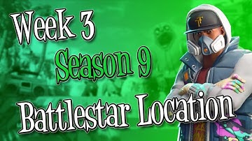 Fortnite - Loading Screen #3 Secret Battle Star Location Guide (Week 3, Season 9) Utopia Challenges