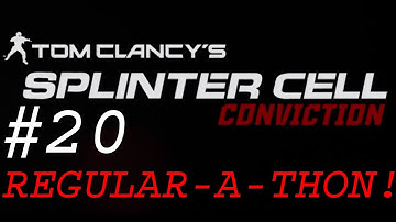 REGULAR-A-THON Splinter Cell - Conviction Walkthrough with Commentary Part 20 - Not So Secret