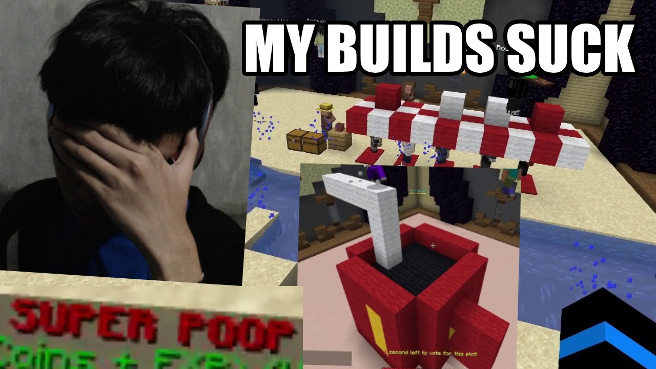 MY BUILDS SUCK!!!!!!!! || Minecraft Build Battle