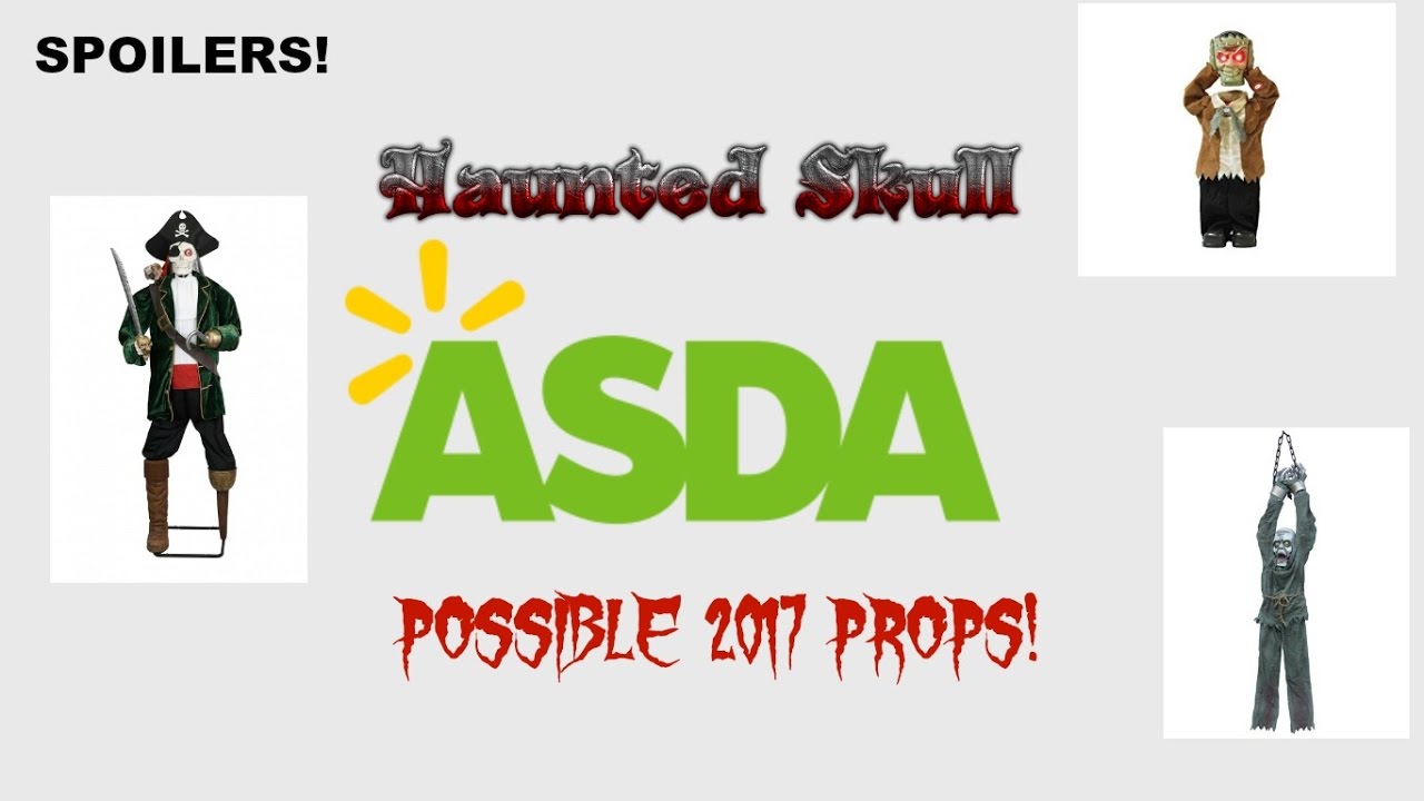 Possible ASDA Halloween 2017 Props PREVIEW YouTube