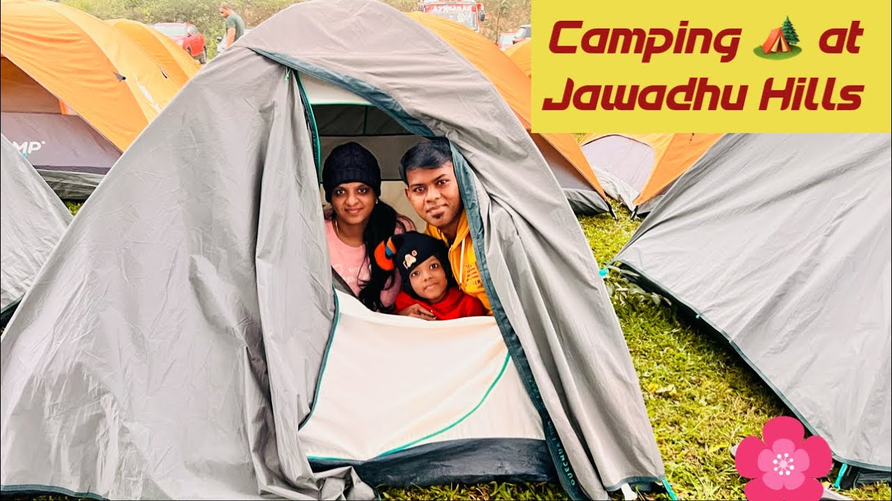 Jawadhu hills Camping 🏕️ | Madras campers kids digital detox | Stargazing Trekking Tent stay