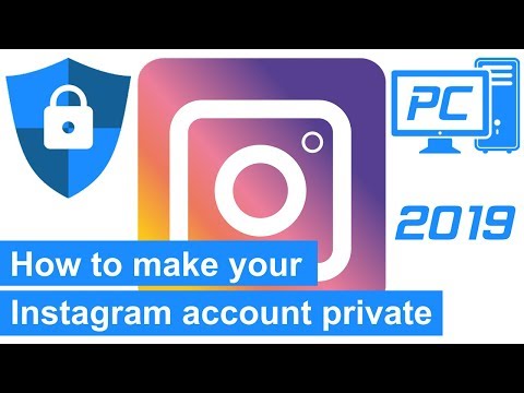 How to make your Instagram account private on a PC (step by step)