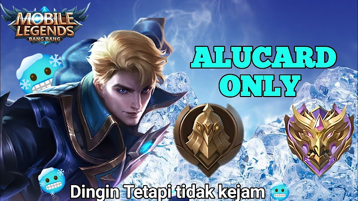 Namatin Mobile Legends Tapi Alucard