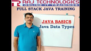 Full Stack Java Developer | Java Full Stack | Java Basics |  Data Types in Java #12