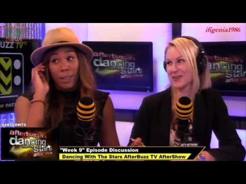 Bindi Irwn, Derek Hough, Alexa PenaVega & Mark Ballas - Afterbuzz comments about Charleston - Week 9