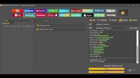 Nokia c20,C30 Hard reset and frp Remove BY unlocktool | Test point | One click | Fastest Way.