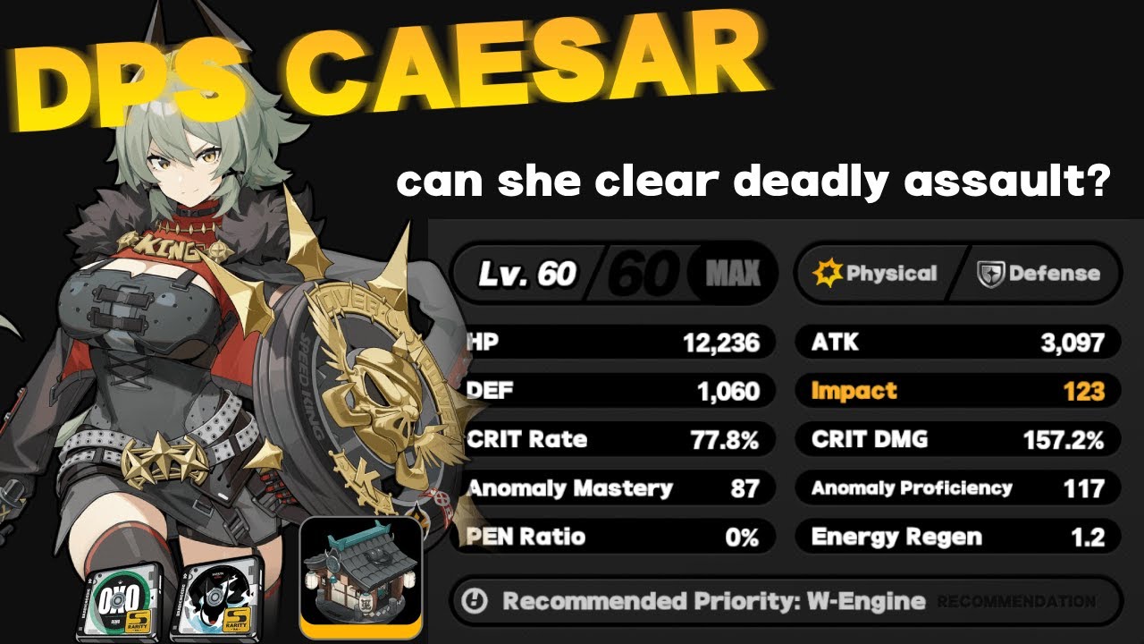 Can DPS Caesar Clear Deadly Assault? - ZZZ