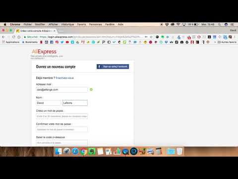 ? COMMENT CRÉER UN COMPTE ALIEXPRESS ?
