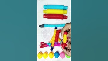 Color changing relaxing Voicing and of pop tube #asmr #creative #satisfying#relaxing #voicings