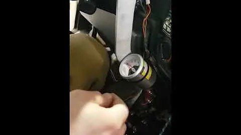 AWESOME!!!  BMW E30 boost gauge install.
