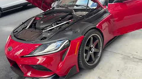 T51R MOD INSTALL ON THE SUPRA