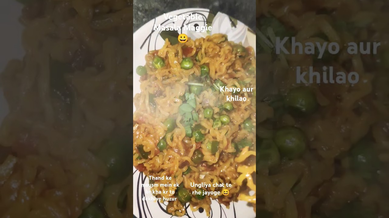 "Maggi 2.0: Delicious Upgrades to Your Favorite Noodles!" 😁#