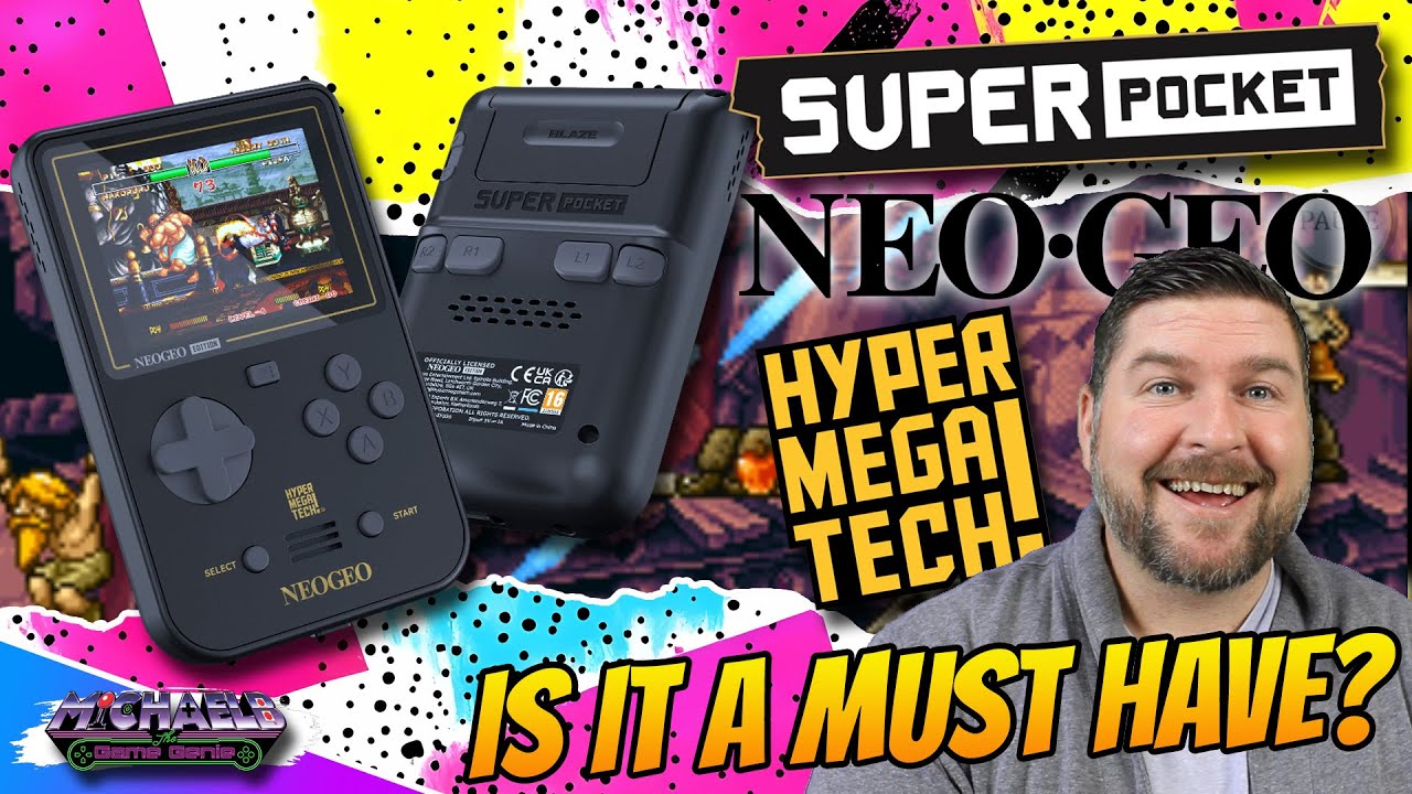 Neo Geo Super Pocket Review - Is It A Must Have for Neo Geo Fans? - YouTube