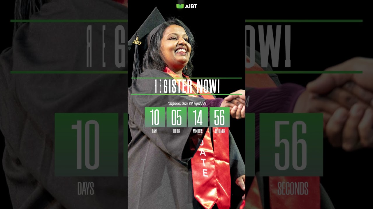 Countdown to Graduation Registrations Closing
