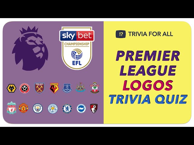 Guess the Premier League Football Team Quiz 
