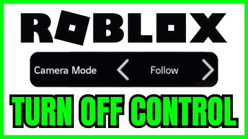 How To TURN OFF Camera Control In Roblox (QUICK & EASY) 2025