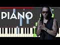 Yandel Explicale Piano Midi tutorial Sheet app Cover Karaoke