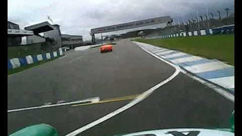 TSR at the  Lackford Engineering MG Midget and Sprite challenge donington race 2 Part 1