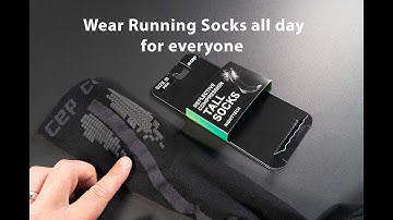 CEP Running Sock Everyday. C.E.P. Compression for work and travel. Jason