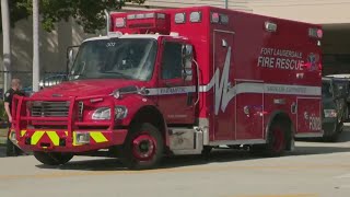 WEB EXTRA: Police Escort Fallen FBI Agents To Medical Examiner's Office