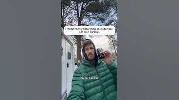 MOUNTING OUR STARLINK ON OUR RV 🚐📡 #starlink #rvlife #rvliving #travel #remotework