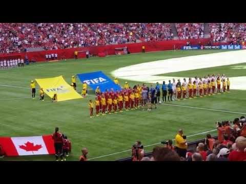 The Fifa Anthem And The National Anthems Of Switzerland And Canada Youtube