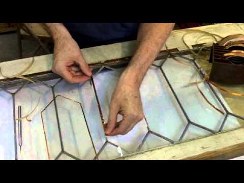 How to Repair a Broken Copper Foil Panel - Living Sun Glass