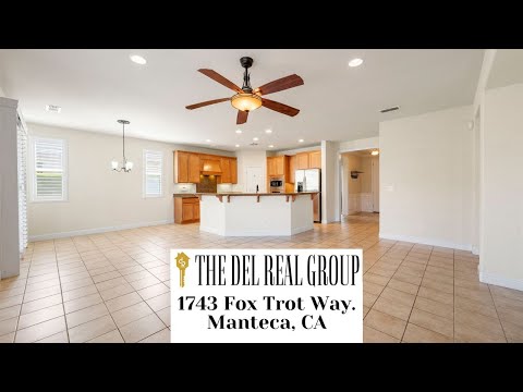 1743 Fox Trot Way., Manteca, CA home video tour