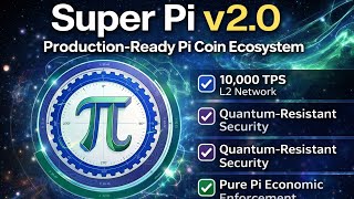 Super Pi v2.0 🔥 Future of Pi Network | 10,000 TPS &amp; Quantum Security 