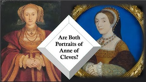 Anne of Cleves in Both Portraits? | 16th Century Portraits by Hans Holbein the Younger
