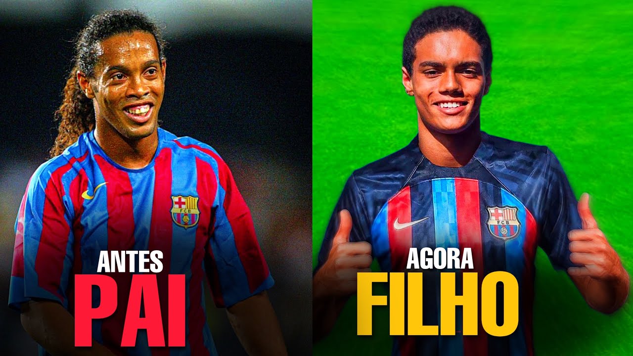 O filho de RONALDINHOGAÚCHO é tão bom quanto o PAI? #ronaldinhogaucho