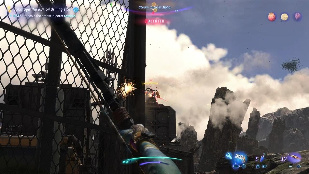 Avatar: Frontiers of Pandora steam outpost alpha RDA outpost walkthrough 8K