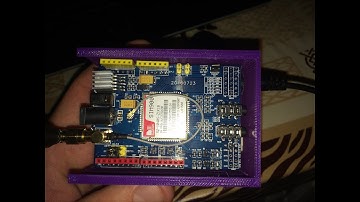 Корпус DIY для Arduino UNO и SIM900 Shield