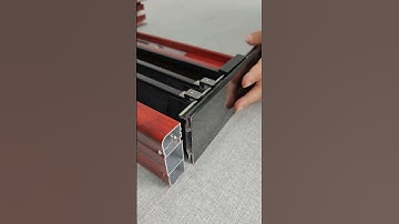 Ultra-smooth track folding door, ultra-low track + stainless steel bar design, smooth push