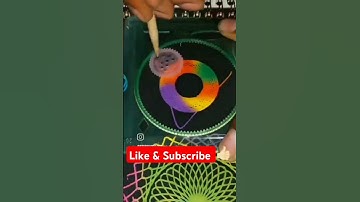 New spiro❣️#art #spirograph #drawing #spirography #bodybuilding #satisfying #spiroart #new #shorts