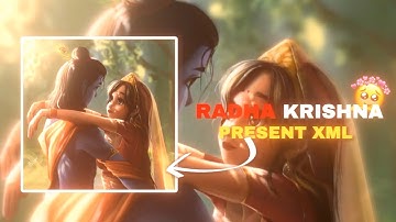 Radha Kaise na Jaale | Radha Krishna Edit | Ae inspired AlightMotion Edit | AlightMotion Preset