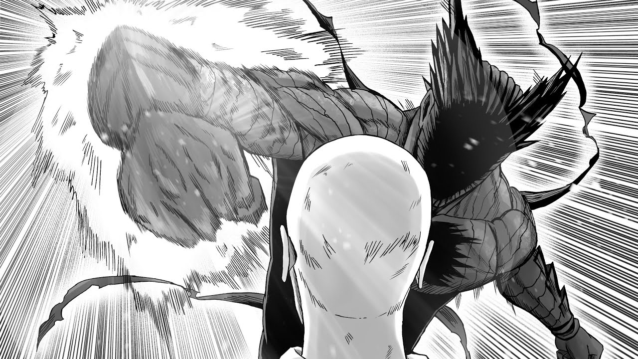 Saitama vs Garou Webcomic REMAKE Chapter 1 | ONE PUNCH MAN - YouTube