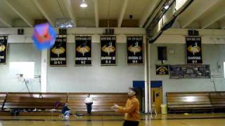 Indoor Stunt Kite - G Davison 2.27.10 winthrop HS.AVI