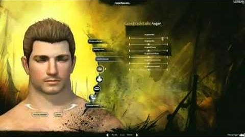 Guild Wars 2 Human Character Creation Gamescom 2011