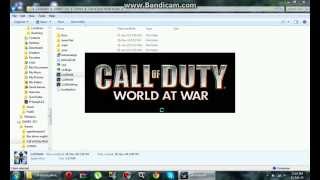 How to run call of duty world at war in windowed mode
