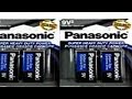 4Pc Size 9V Panasonic Batteries Super Heavy Duty Power Zinc Carbon