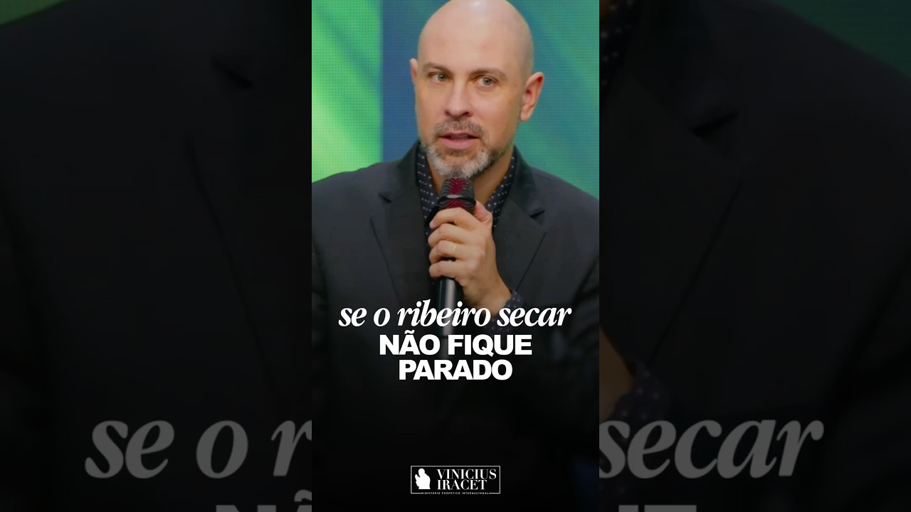 Não fique PARADO, essa é a DIREÇÃO DE DEUS para sua vida