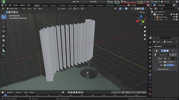 Blender geometry nodes: Window blinds
