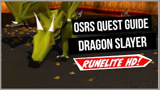 OSRS: Dragon Slayer Quest Guide - Old School RuneScape [RuneLite HD]